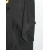 Elegancka tunika o luźnym fasonie - czarna haftowane koła